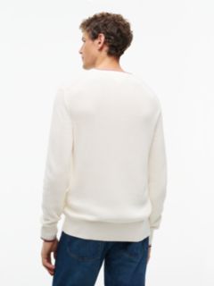 Tipped Cuff Crew Neck Jumper — Yellow 4