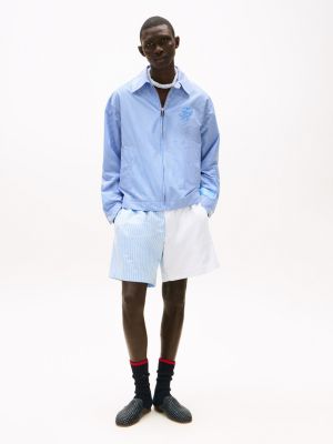 blue the runway collection ithaca stripe ivy jacket for men tommy hilfiger