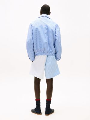 blue the runway collection ithaca stripe ivy jacket for men tommy hilfiger