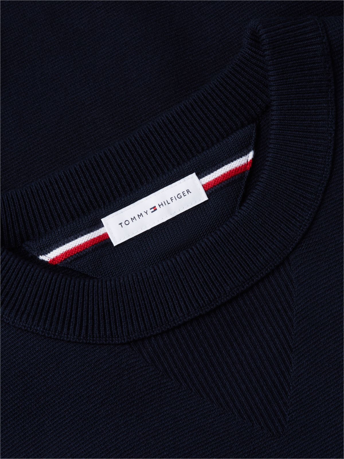 Relaxed Milano Crew Neck Jumper — Blue