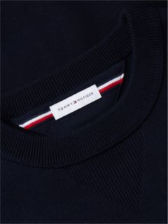 Relaxed Milano Crew Neck Jumper — Blue 6