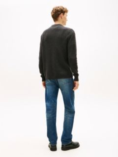 Fisherman Rib-Knit Coach Jacket With Wool — Grey 4