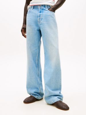 denim the runway collection oversized wide leg jeans for men tommy hilfiger