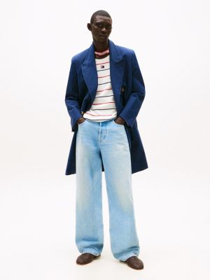 denim the runway collection oversized wide leg jeans for men tommy hilfiger