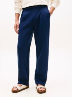 Intechno Knit Flag Embroidery Joggers — Blue 2