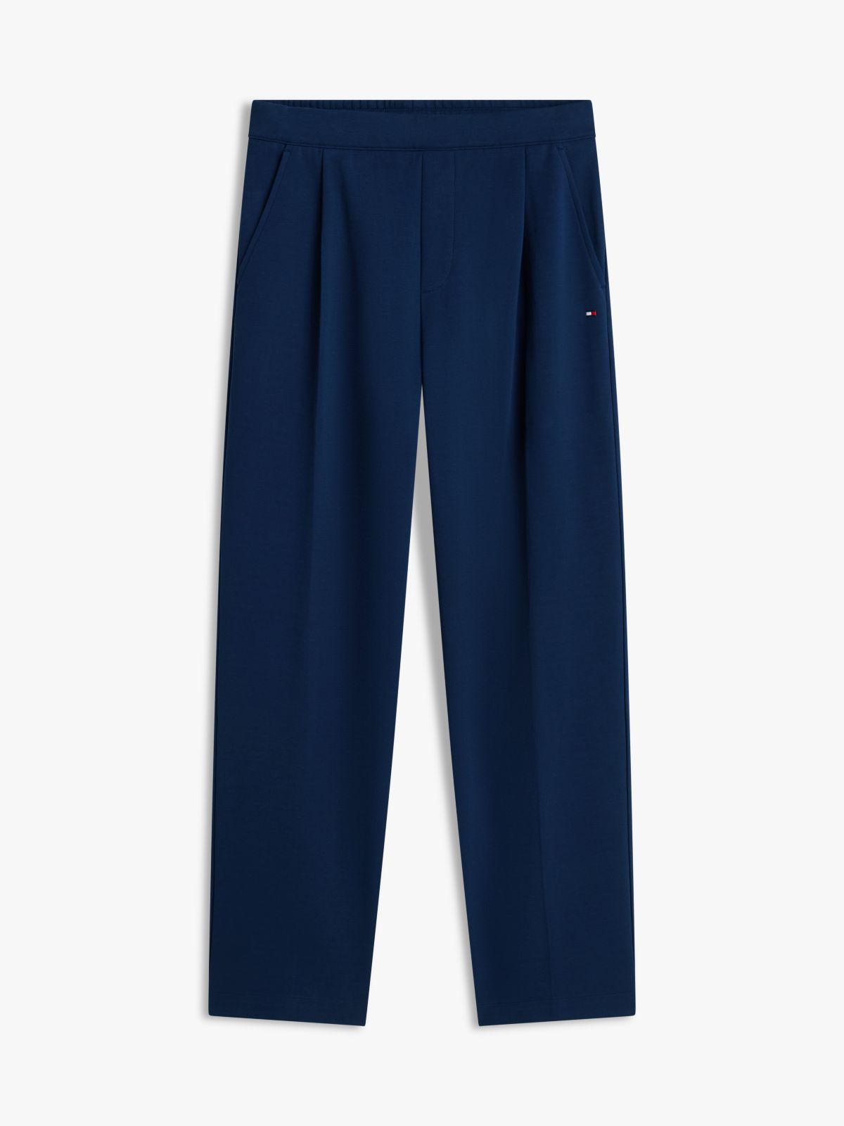 Intechno Knit Flag Embroidery Joggers — Blue