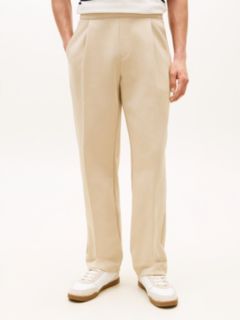 Intechno Knit Flag Embroidery Joggers — Khaki 2