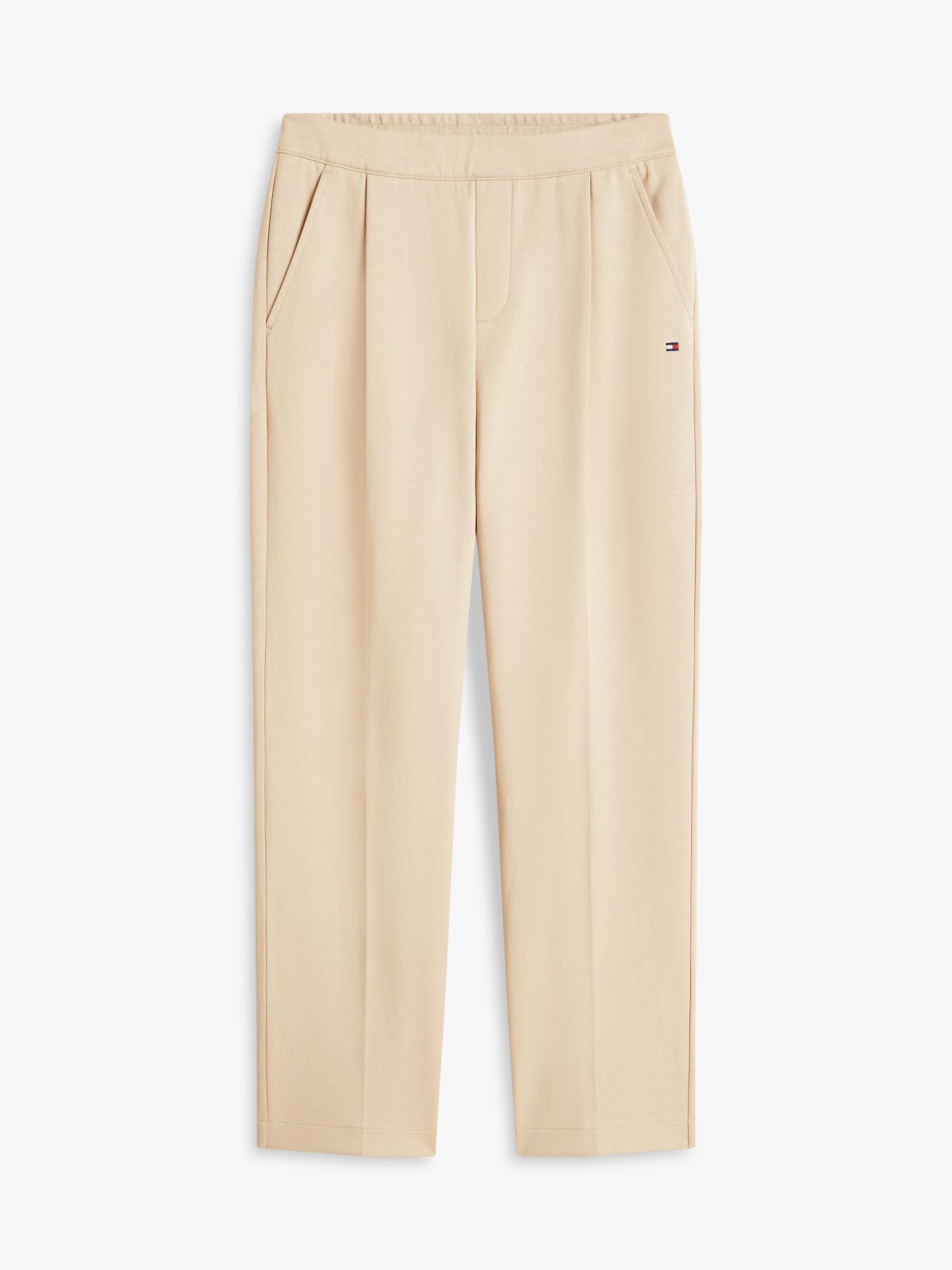 Intechno Knit Flag Embroidery Joggers — Khaki