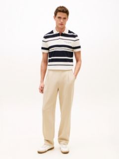 Intechno Knit Flag Embroidery Joggers — Khaki 1