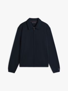 Flag Embroidery Terry Ivy Jacket — Blue 6
