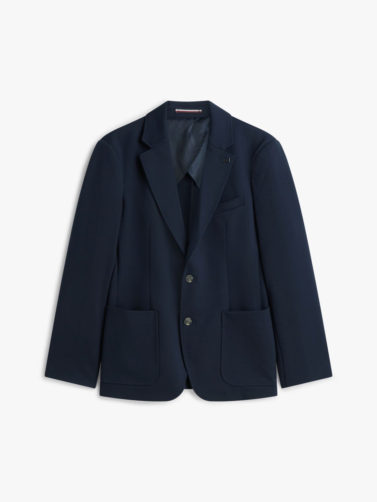 New York Label Performance Regular Fit Blazer — Blue