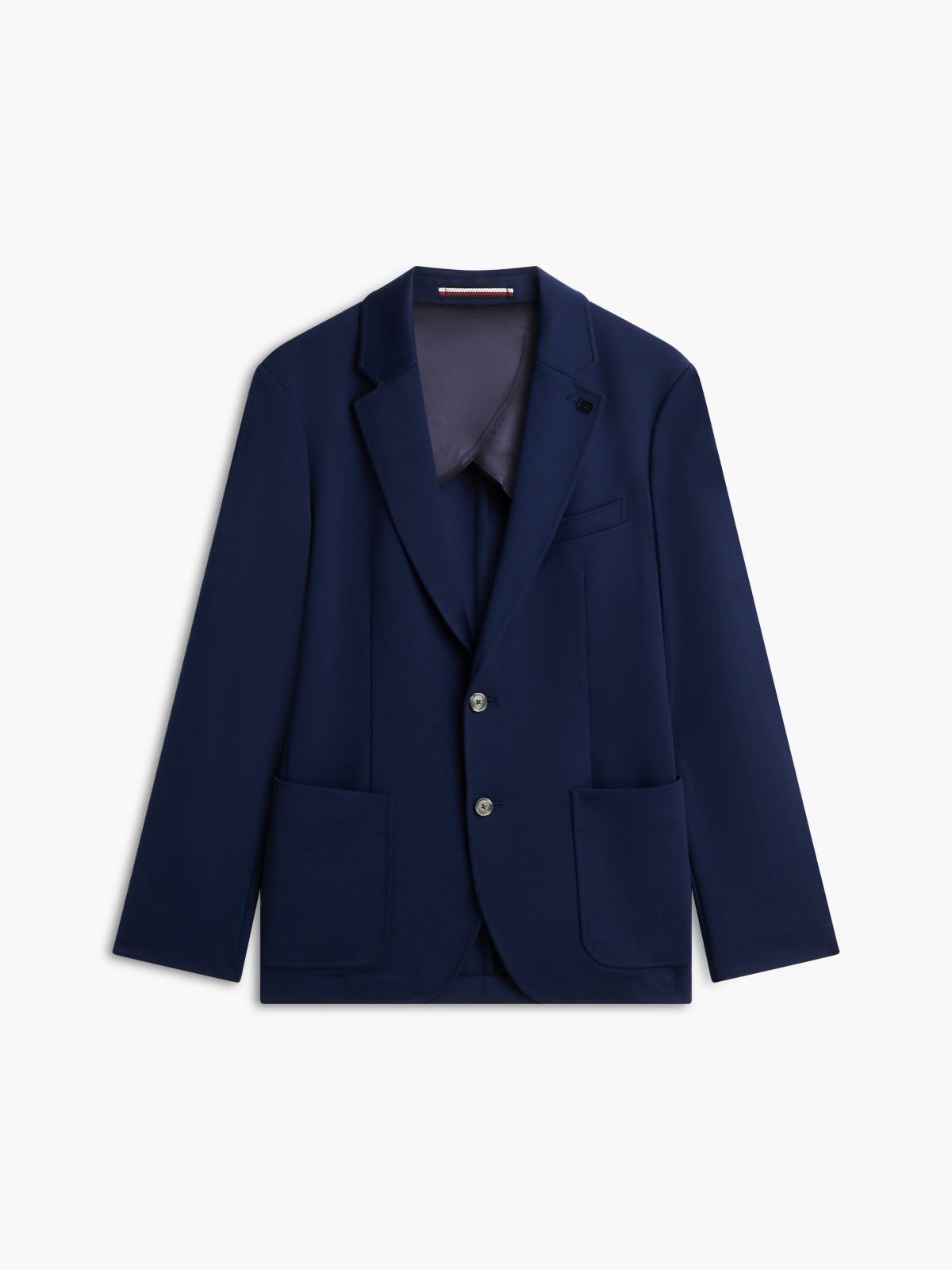 New York Label Performance Regular Fit Blazer — Blue