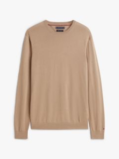 New York Label Crew Neck Jumper — Khaki 5