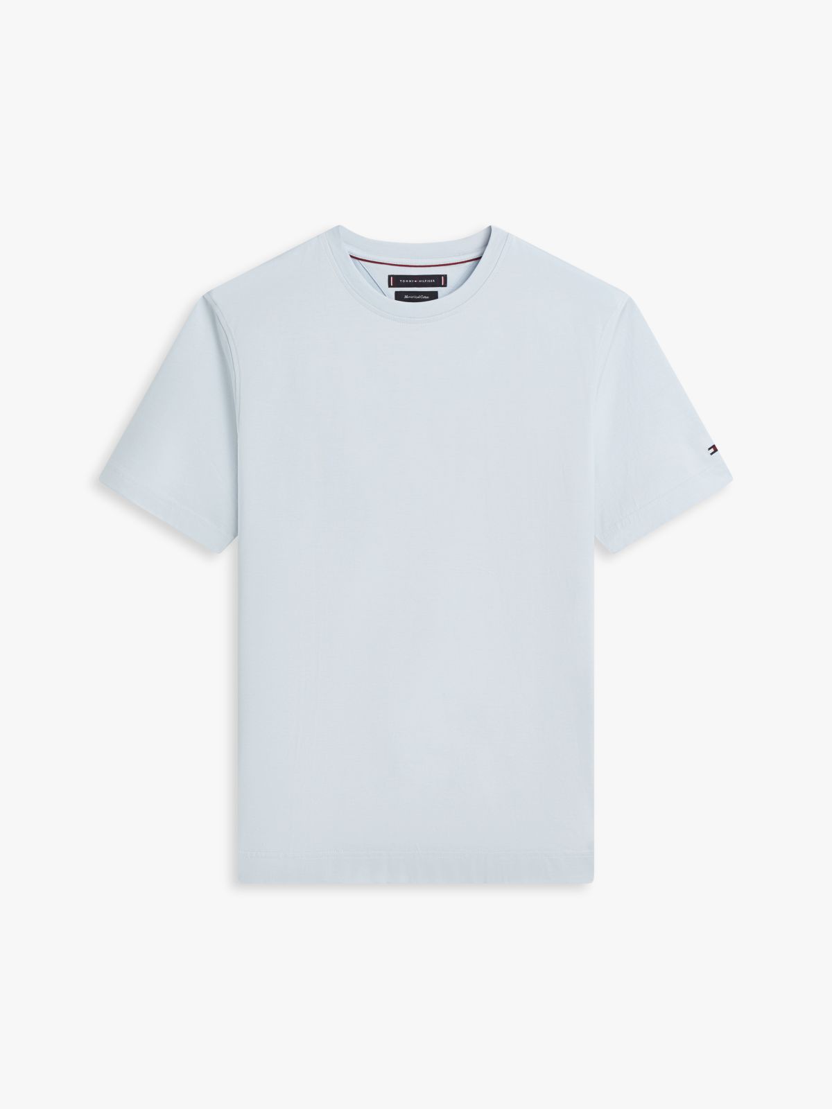 New York Label Crew Neck T-Shirt — Blue