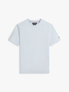 New York Label Crew Neck T-Shirt — Blue 5