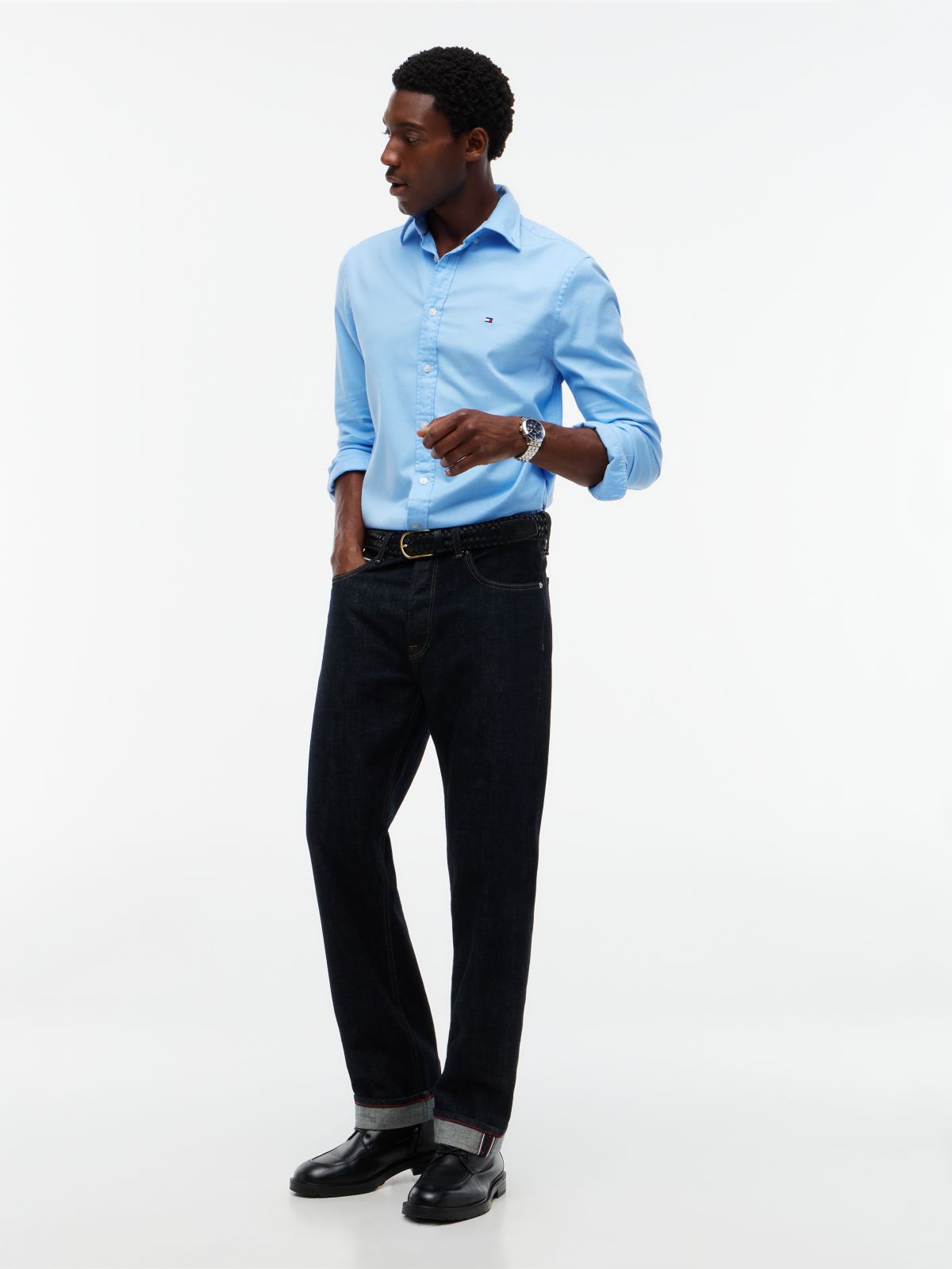 Dover Regular Straight Selvedge Jeans — Blue