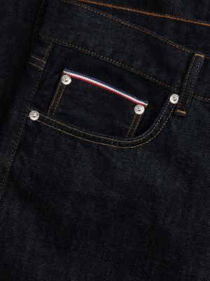 blue dover regular straight selvedge jeans for men tommy hilfiger