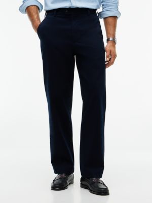 blue river relaxed straight leg chinos for men tommy hilfiger