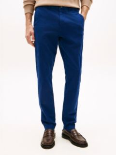 Harlem Washed Tapered Leg Trousers — Blue 2