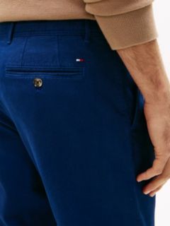 Harlem Washed Tapered Leg Trousers — Blue 3