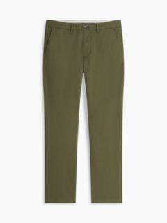 Denton Slim Straight Micro Print Chinos — Green 5