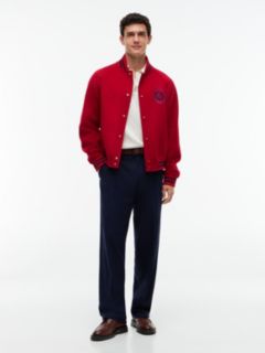 Cable Knit Polo Jumper — Yellow 2