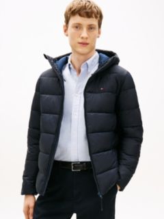 Water Repellent Thermal Ripstop Padded Jacket — Blue 1