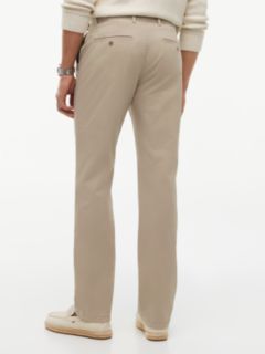 Denton Slim Straight Leg Twill Chinos — Beige 4