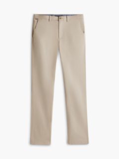 Denton Slim Straight Leg Twill Chinos — Beige 5