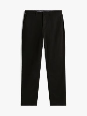 black denton straight twill chinos for men tommy hilfiger