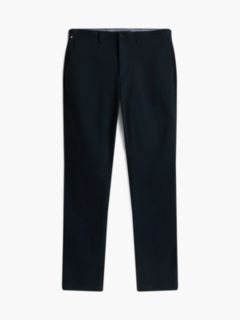 Denton Slim Straight Leg Twill Chinos — Blue 6