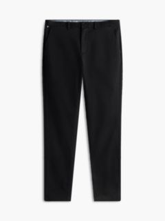 Harlem Tapered Leg Twill Chinos — Black 6