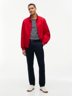 Harlem Tapered Leg Twill Chinos — Blue 2