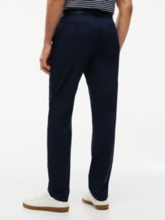 Harlem Tapered Leg Twill Chinos — Blue 4