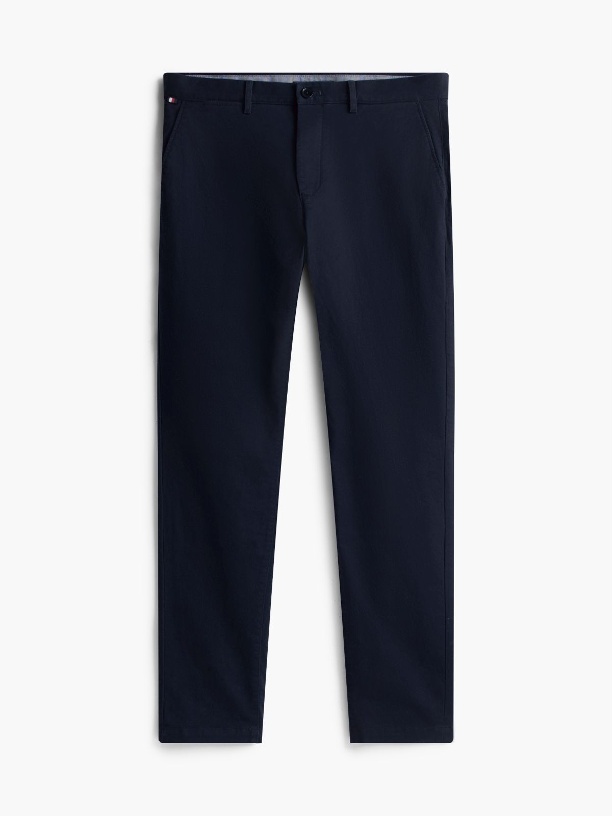 Harlem Tapered Leg Twill Chinos — Blue