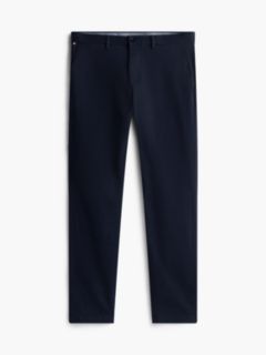 Harlem Tapered Leg Twill Chinos — Blue 6