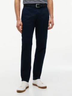 Harlem Tapered Leg Twill Chinos — Blue 1
