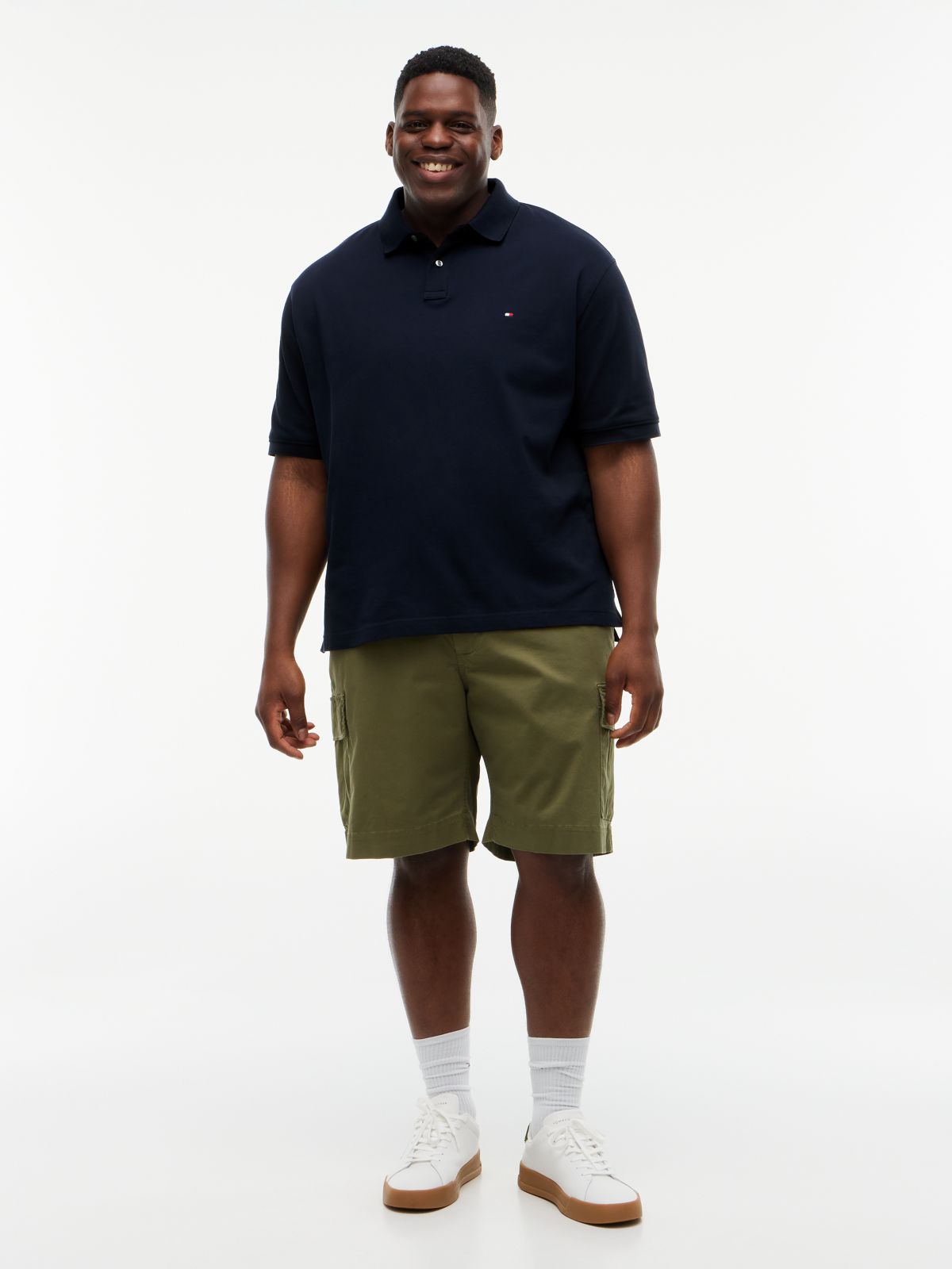 Plus 1985 Regular Pique Polo Shirt — Blue