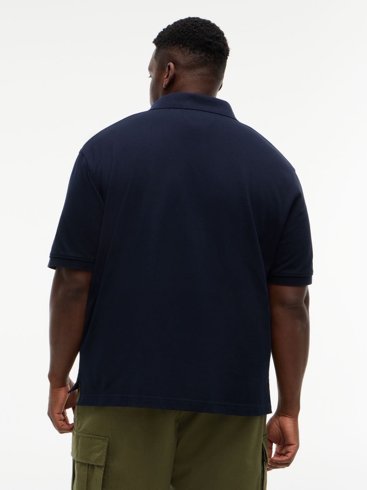 Plus 1985 Regular Pique Polo Shirt — Blue