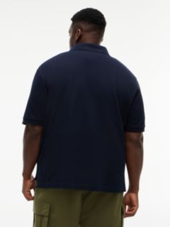 Plus 1985 Regular Pique Polo Shirt — Blue 4