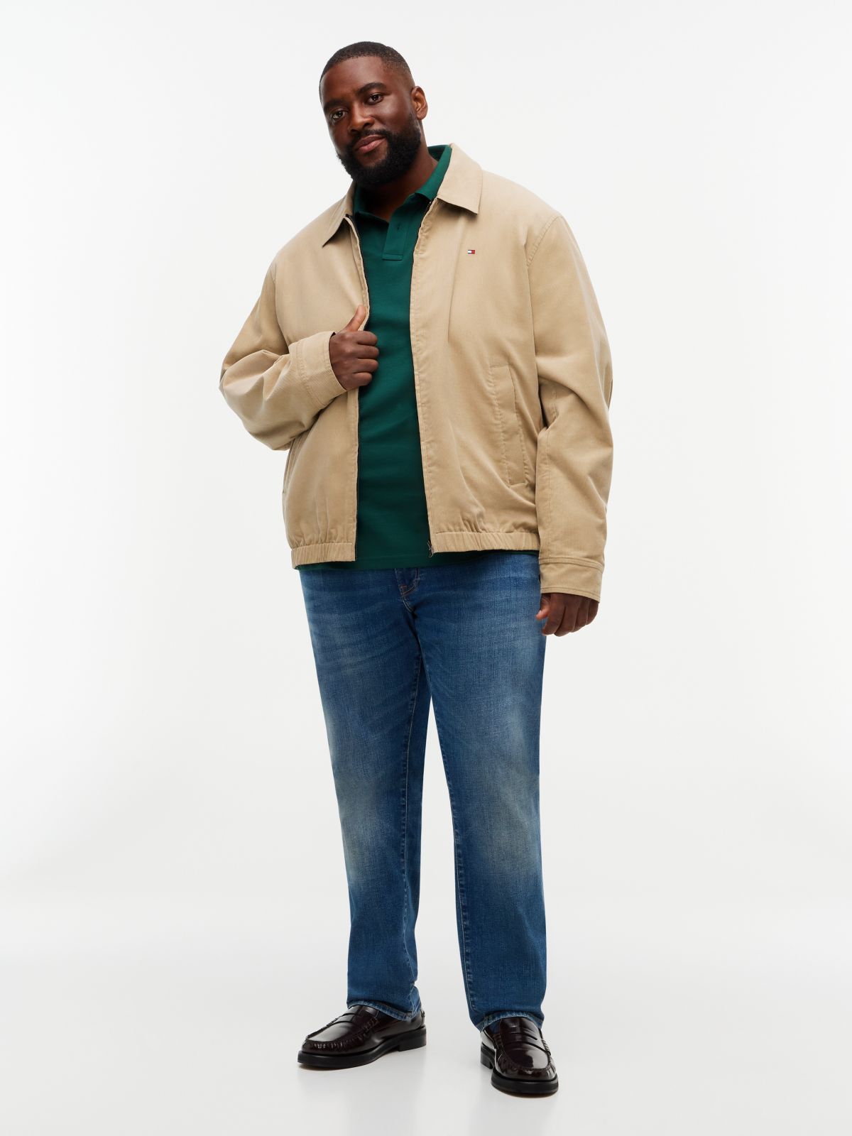 Plus 1985 Regular Pique Polo Shirt — Green