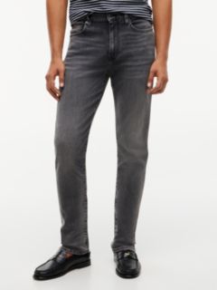 Bleecker Slim Whiskered Jeans — Grey 1