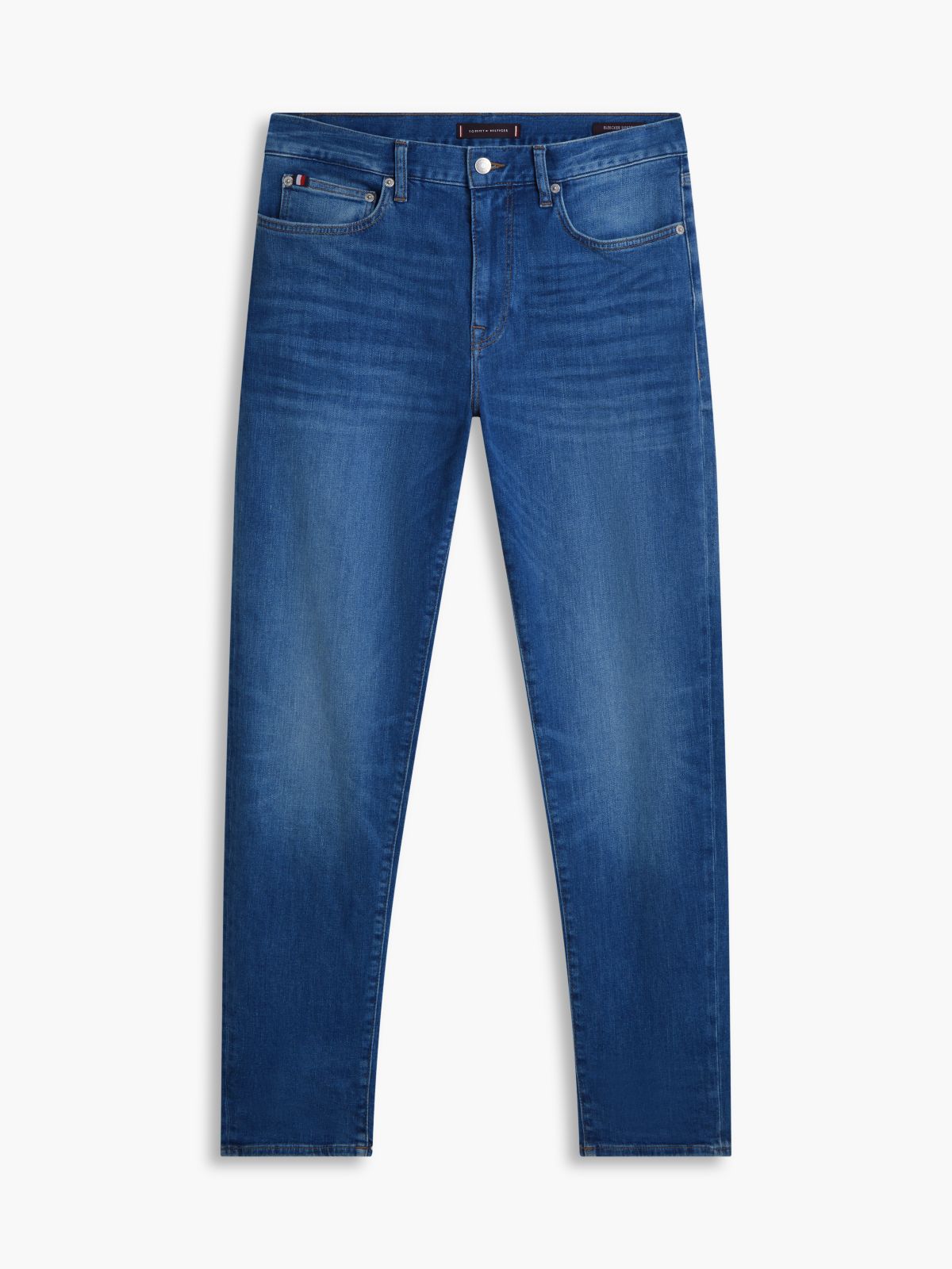 Bleecker Slim Faded Jeans — Blue