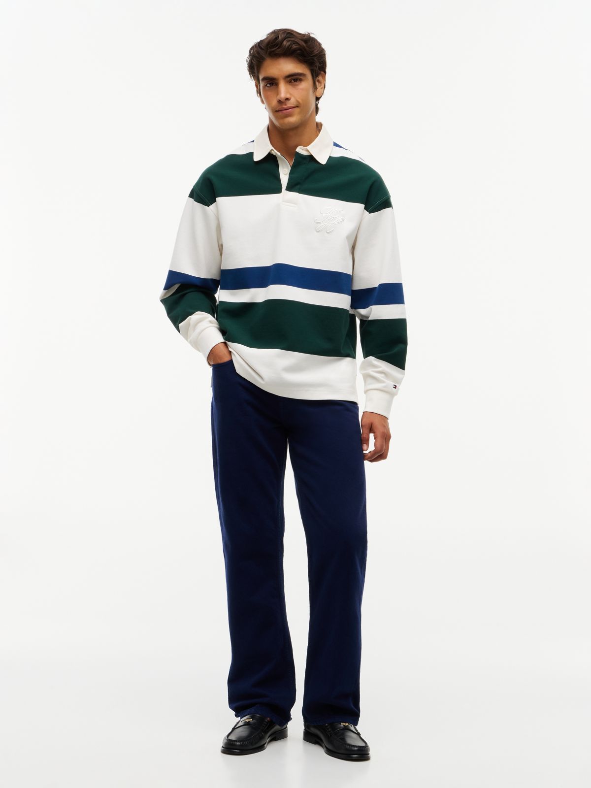Dover Regular Straight Washed Jeans — Blue