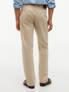 Dover Regular Straight Washed Jeans — Khaki 5
