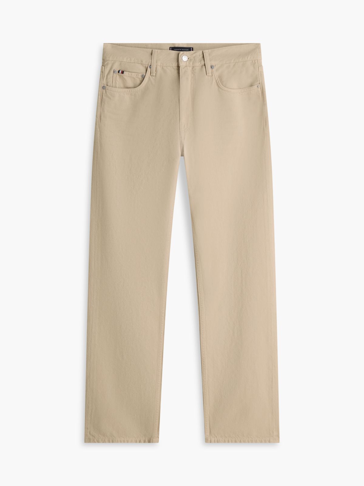 Dover Regular Straight Washed Jeans — Khaki