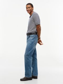 Dover Regular Straight Whiskered Selvedge Jeans — Blue 3