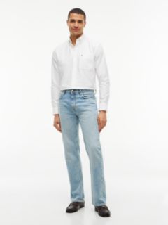 Dover Regular Straight Whiskered Jeans — Blue 2