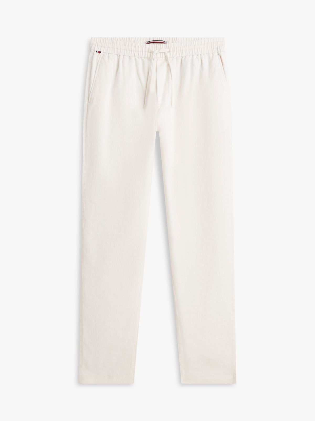 Harlem Tapered Leg Linen Blend Chinos — Yellow