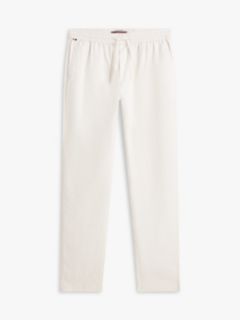 Harlem Tapered Leg Linen Blend Chinos — Yellow 5